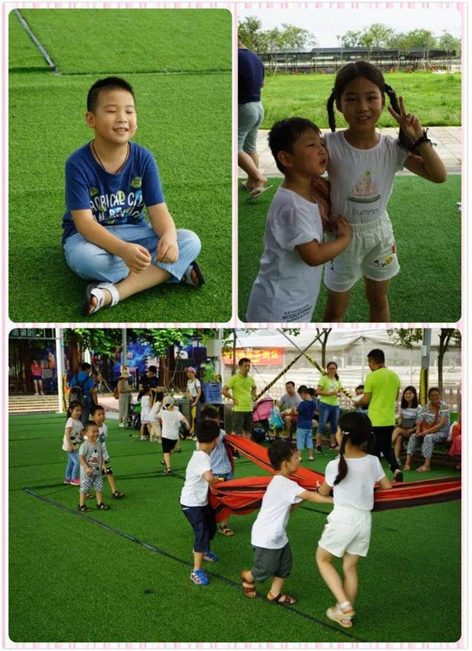大汗淋漓的臉上，是比夏日的陽光還要燦爛的笑容