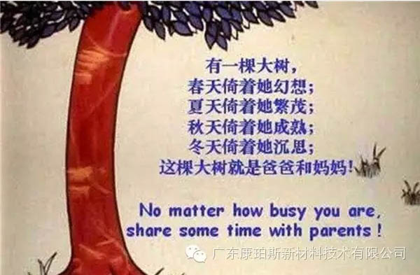 樹(shù)就是我們的父母！請(qǐng)愛(ài)護(hù)你們身邊的這棵樹(shù)！