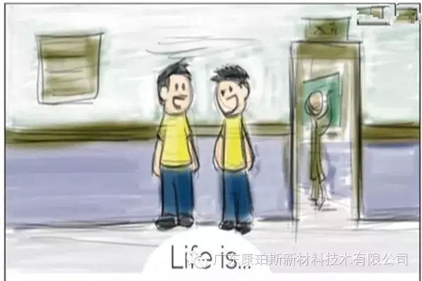 人生就是。。。 和好朋友在教室外面一起罰站
