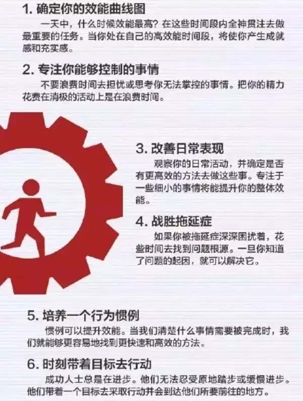 50個方法助你管理時間，過好每一天-1